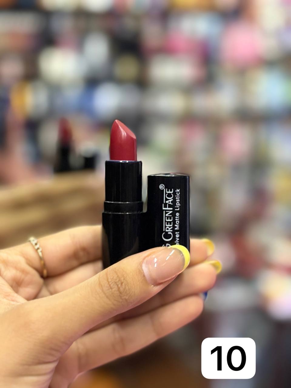 رژ لب جامد گرین فیس سری Velvet Matte شماره 10