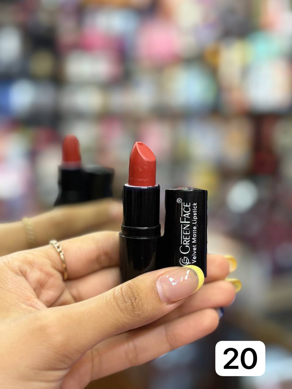 رژ لب جامد گرین فیس سری Velvet Matte شماره 20